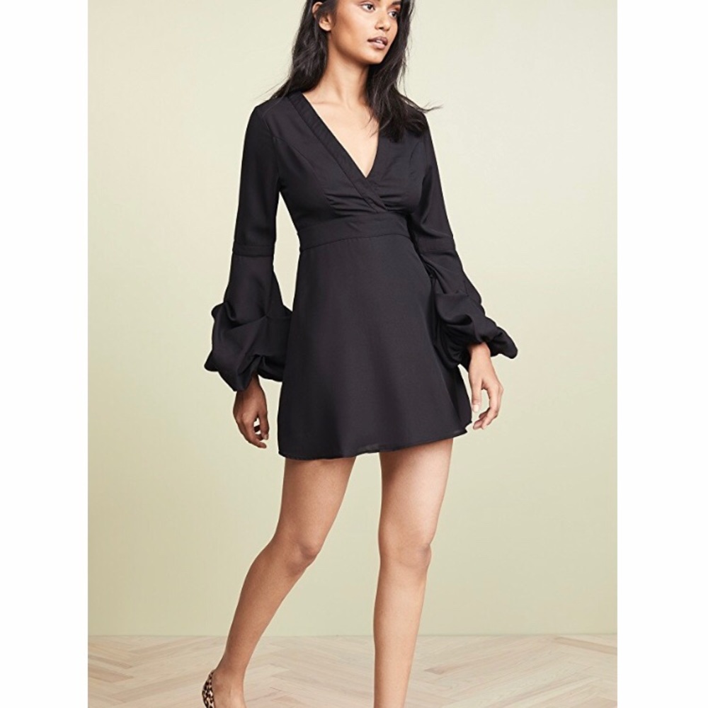 Valencia & Vine Bishop Sleeve Mini Dress